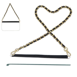 PU Wallet Insert + PU Chian Set Strap Turn Your Wallet Into a Chic Shoulder Bag