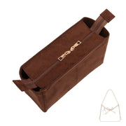 Suede Tote Bag Organizer Insert for Carry All Handbag Organizer Inserts