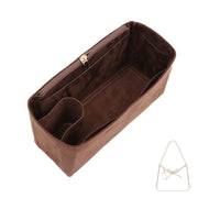 Suede Tote Bag Organizer Insert for Carry All Handbag Organizer Inserts