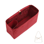 Suede Tote Bag Organizer Insert for Carry All Handbag Organizer Inserts