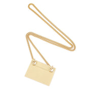 Turn Your Card Wallet Into a Chic Crossbody – Felt Wallet Insert + Chain Set for YSL Wallet