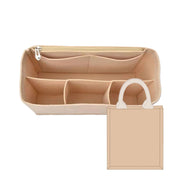 Felt Purse Organizer Insert for Muji Jute Bag Tote Handbag Insert Organizers