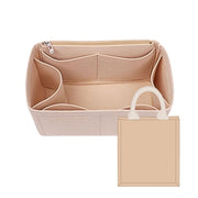 Felt Purse Organizer Insert for Muji Jute Bag Tote Handbag Insert Organizers