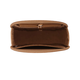 Suede Purse Organizer Insert for Petite Shoulder Bag Organizer Inserts