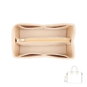 Suede Tote Bag Organizer Insert for Speedy Handbag Organizer Inserts