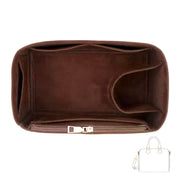 Suede Tote Bag Organizer Insert for Speedy Handbag Organizer Inserts