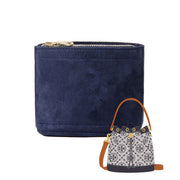 Suede Purse Organizer Insert for Tory Burch Bucket Shoulder Bag Organizer Inserts