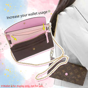 PU Wallet Insert Turn Your Card Wallet Into a Chic Shoulder Bag