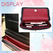 Suede Chain Bag Organizer Insert for Chanel Shoulder Bag Organizer Inserts