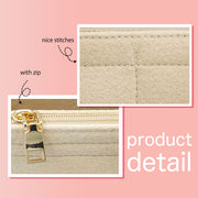 Purse Organizer Insert for Chanel WOC Shoulder Bag Organizer Felt Bag In Bag