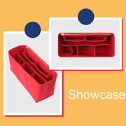 Purse Organizer Insert for LV On the GO Tote Felt Fabric Handbag Organizer