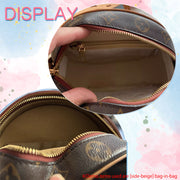 Suede Purse Organizer Insert for Petite Shoulder Bag Organizer Inserts