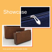 Felt Purse Organizer Insert for MLB Varsity Basic Canvas Tote Handbag Insert Organizers