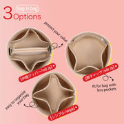 Felt Purse Organizer Insert for LV Cannes Bucket Bag Organizer Inserts