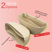 Purse Organizer Insert Organizer For LV Loop Shoulder Bag Felt Bag Organizer