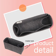 Bag Organizer Insert for Dior Camp Messenger Women Men Shoulder Bag Organizer Felt Bag In Bag