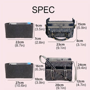 Bag Organizer Insert for Dior Camp Messenger Women Men Shoulder Bag Organizer Felt Bag In Bag