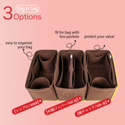 Felt Bag Organizer Insert for LV Speedy Handbag Purse Inserts