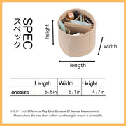 Felt Purse Organizer Insert for Cannes Bucket Bag Organizer