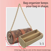 Felt Bag Organizer Insert for LV Papillon Trunk Shoulder Bag In Bag Organizer