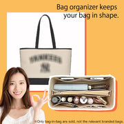Felt Purse Organizer Insert for MLB Varsity Basic Canvas Tote Handbag Insert Organizers