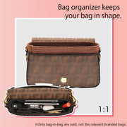 Felt Bag Organizer Insert for Fendi BAGUETTE Shoulder Bag In Bag Organizer