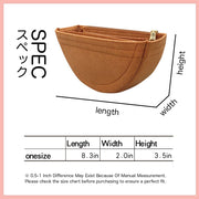 Purse Organizer Insert Organizer For LV Loop Shoulder Bag Felt Bag Organizer