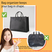 Purse Organizer Insert for LV On the GO Tote Felt Fabric Handbag Organizer