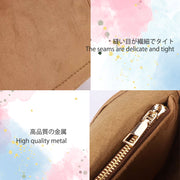 Suede Purse Organizer Insert for Petite Shoulder Bag Organizer Inserts