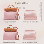 Bag Pillow Inserts for Hermes Herbag Luxury Handbag Purse Shapers Pillow Insert
