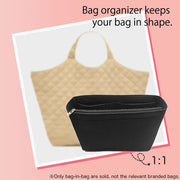 Felt Bag Organizer Insert for YSL Icare Tote Bag In Bag For Handbag Purse Organizer