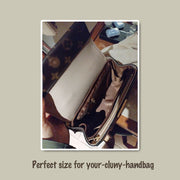 Purse Organizer Insert for Cluny Waterproof Nylon with Zipper