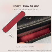 Base Shaper for Dior Saddle Shoulder Bag Bottom Shaper Felt Bag Shaper Insert - SHINLAD