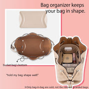 Felt Bag Organizer Insert for LV Bella Bucket Bag Purse Inserts - SHINLAD