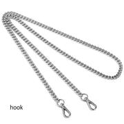 Classic Silver Chain Strap for Bags – Adjustable Replacement Shoulder Strap (60–120cm, 4 Styles)