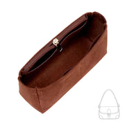 Suede Shoulder Bag Organizer Insert for Diane Shoulder Bag Organizer Inserts