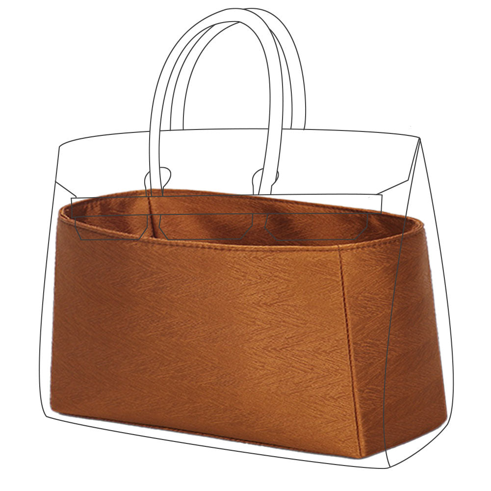 birkin をもっと使いやすくする サテン インナーバッグ