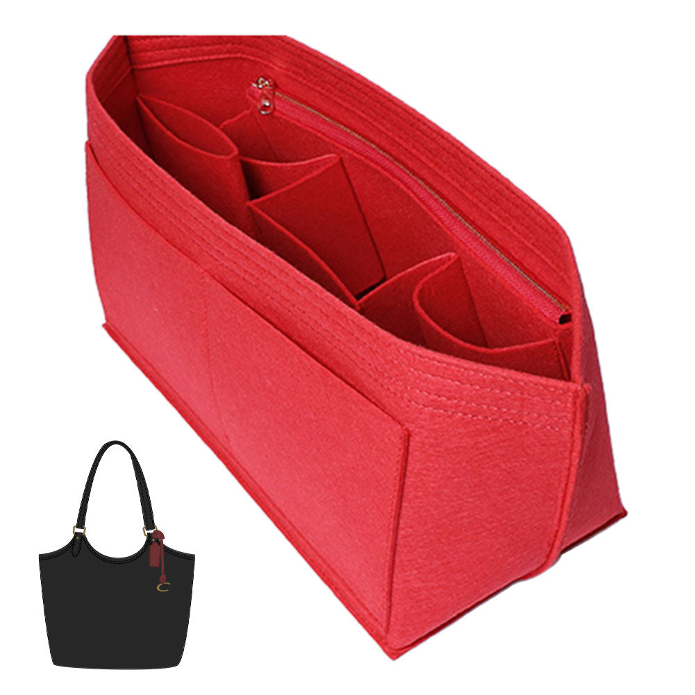 Coach Day Tote をすっきり整理する フェルトインナーバッグ