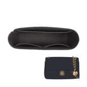 Purse Organizer Insert for Chanel Pearl Crush Shoulder Bag Organizer Felt Bag In Bag