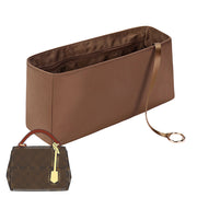 Purse Organizer Insert for Cluny Waterproof Nylon with Zipper