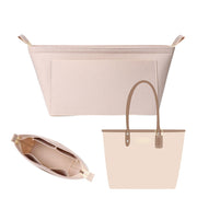 Purse Organizer Insert for Coach Tote Felt Fabric Handbag Organizer