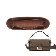 Felt Bag Organizer Insert for Fendi BAGUETTE Shoulder Bag In Bag Organizer