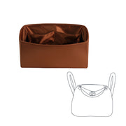 Purse Organizer Insert for Hermes Lindy HandBag Organizer with Zipper