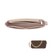 Felt Purse Organizer Insert for Pochette Crossbody Bag Insert Organizers