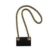 Turn Your Wallet Into a Chic Crossbody – Felt Insert + Gold Chain Set