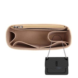Felt Bag Organizer Insert for YSL Niki Shoulder Bag In Bag For Handbag Purse Organizer