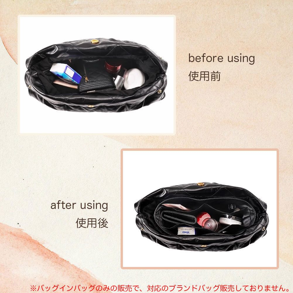 22bag の収納をもっと快適にする デュポン紙インナーバッグ