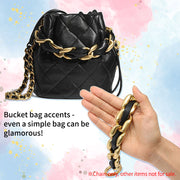 Metal Cross-Body Purse Strap Extender Handbag Shoulder Strap Extender Bag Chain Accessory