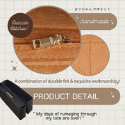 Felt Bag Organizer Insert for Chanel GST Tote Bag Organizer