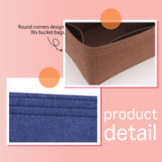 Felt Purse Inserts Insert for Hermes Picotin Handbag Bag in Bag